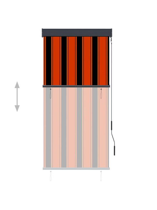 Väliruloo 80 x 250 cm, oranž ja pruun