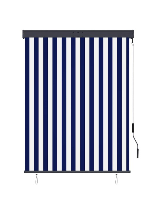 Väliruloo 120 x 250 cm, sinine ja valge