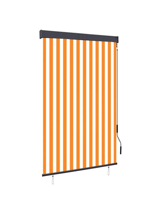 Väliruloo 120 x 250 cm, valge ja oranž