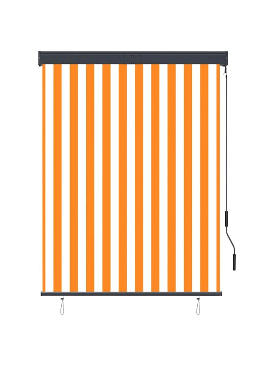 Väliruloo 120 x 250 cm, valge ja oranž