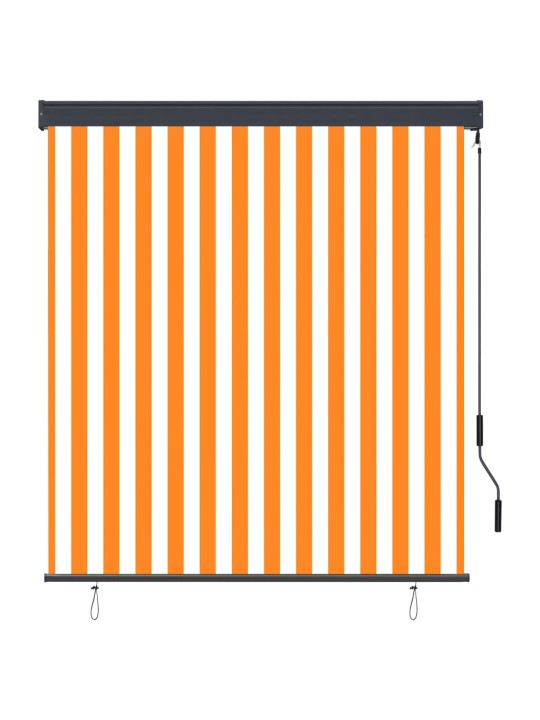 VÄLIRULOO 140 X 250 CM, VALGE JA ORANŽ