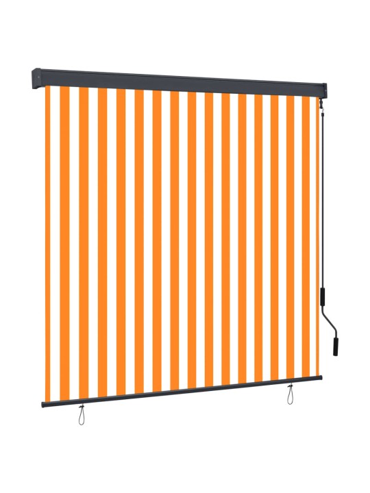 VÄLIRULOO 160 X 250 CM, VALGE JA ORANŽ