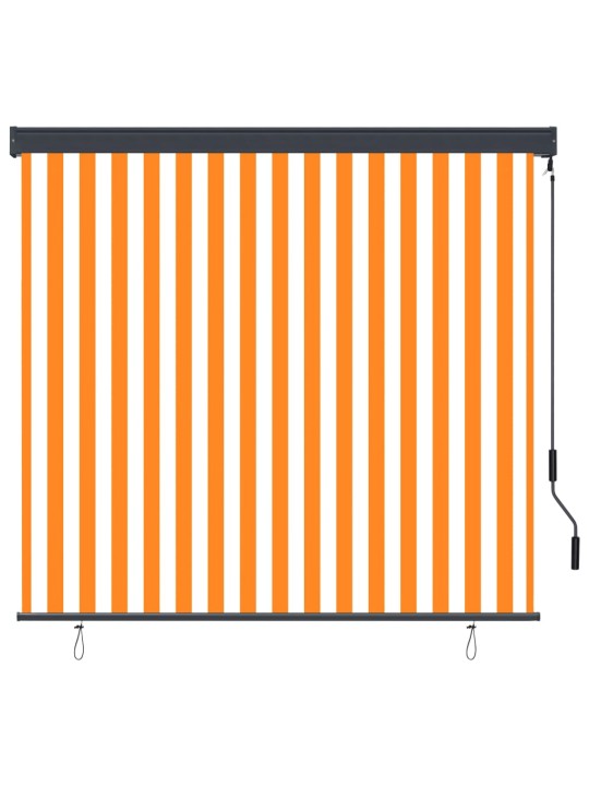 VÄLIRULOO 160 X 250 CM, VALGE JA ORANŽ