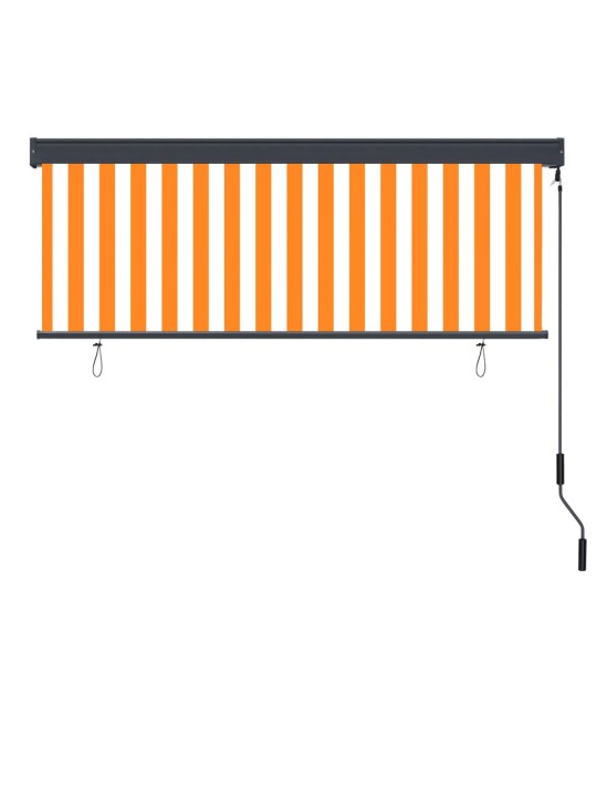 VÄLIRULOO 160 X 250 CM, VALGE JA ORANŽ