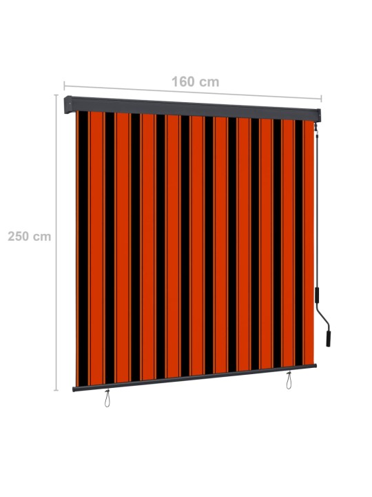 VÄLIRULOO 160 X 250 CM, ORANŽ JA PRUUN