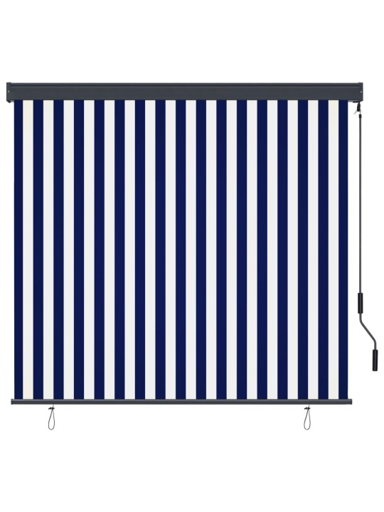 VÄLIRULOO 170 X 250 CM, SININE JA VALGE
