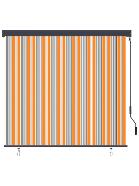 VÄLIRULOO 170 X 250 CM, KOLLANE JA SININE