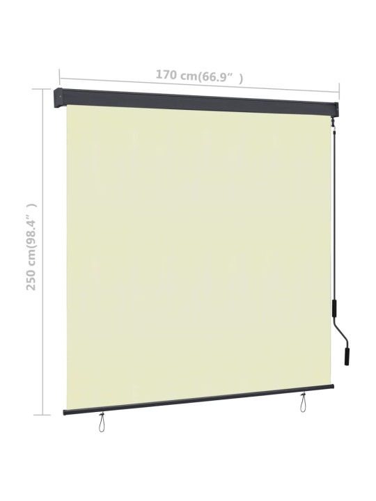 VÄLIRULOO 170 X 250 CM, KREEMJASVALGE