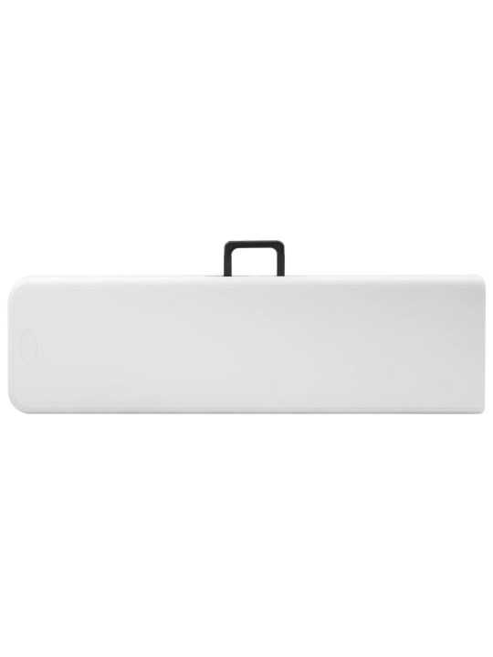 KOKKUPANDAVAD AIAPINGID, 2 TK, 180 CM, HDPE, VALGE