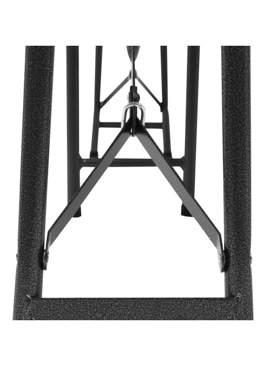 KOKKUPANDAVAD AIAPINGID, 2 TK, 180 CM, HDPE, MUST