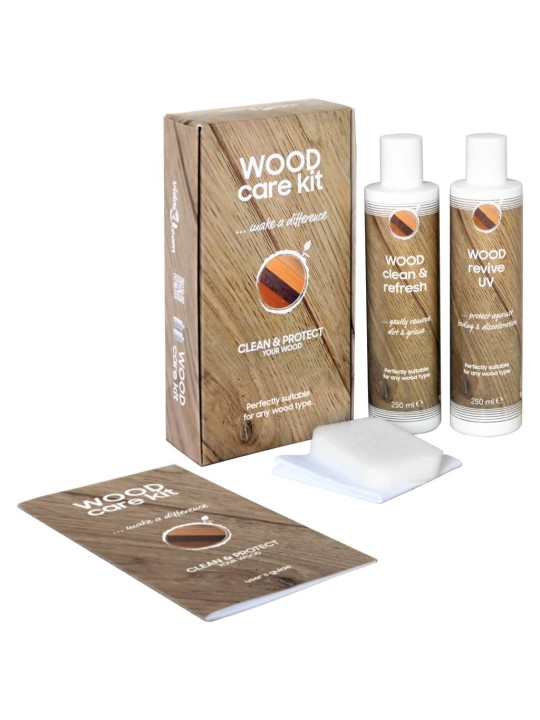 Puidu hoolduskomplekt, care kit 2 x 250 ml