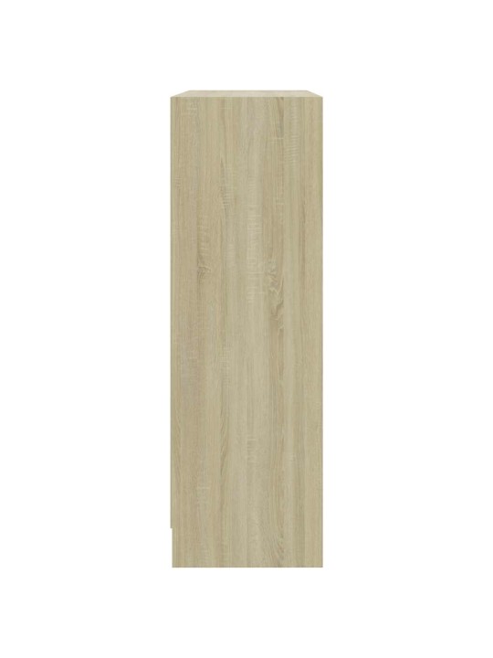 RAAMATURIIUL SONOMA TAMM 80X24X75 CM ENGINEERED WOOD