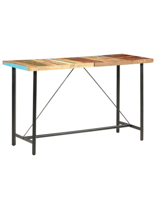 Baarilaud, 180 x 70 x 107 cm, taaskasutatud puit