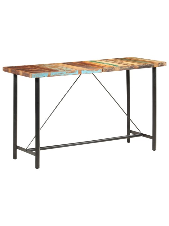 Baarilaud, 180 x 70 x 107 cm, taaskasutatud puit