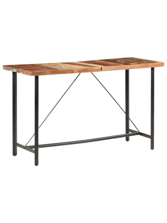 Baarilaud, 180 x 70 x 107 cm, taaskasutatud puit