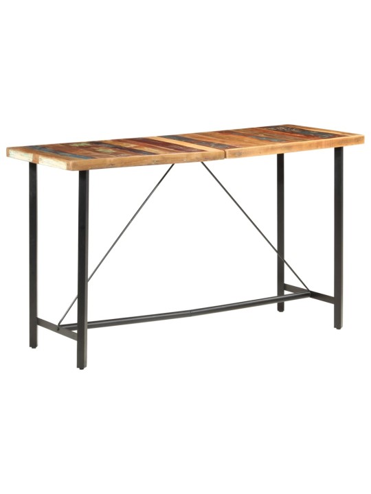 Baarilaud, 180 x 70 x 107 cm, taaskasutatud puit
