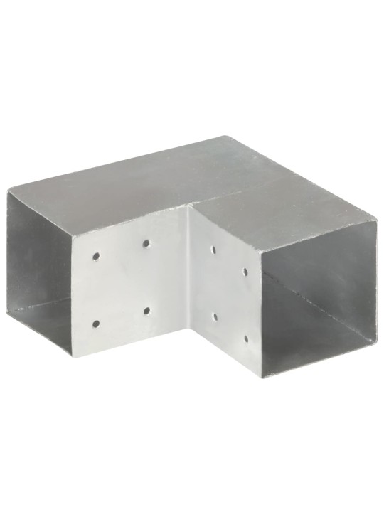 Postiühendus L-kujuline, tsingitud metall, 101 x 101 mm
