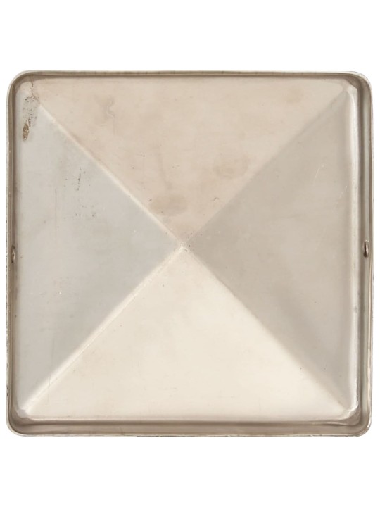 Püramiidikujuline postiots, 6 tk, roostevaba teras, 101x101 mm