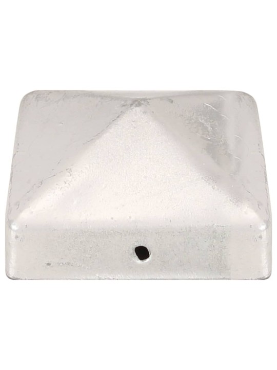 PÜRAMIIDIKUJULINE AIAPOSTIOTS, 6 TK, TSINGITUD METALL, 71X71 MM