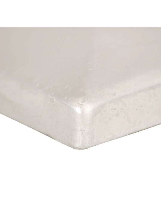 PÜRAMIIDIKUJULINE AIAPOSTIOTS, 6 TK, TSINGITUD METALL, 71X71 MM