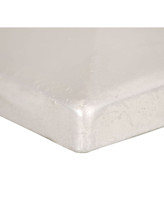 PÜRAMIIDIKUJULINE AIAPOSTIOTS, 6 TK, TSINGITUD METALL, 81X81 MM