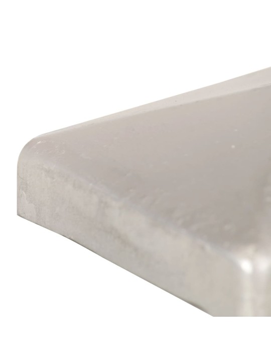 Püramiidikujuline postiots, 6 tk, tsingitud metall, 101x101 mm