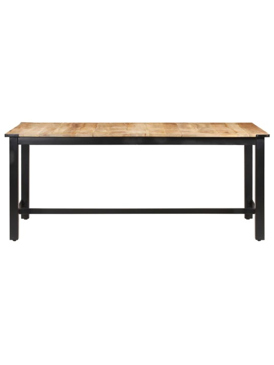Söögilaud, 180 x 90 x 76  cm, töötlemata mangopuit