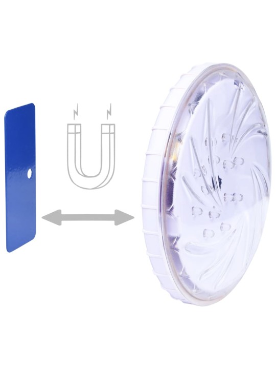 Sukeldatav ujuv basseini LED-lamp, puldiga, valge