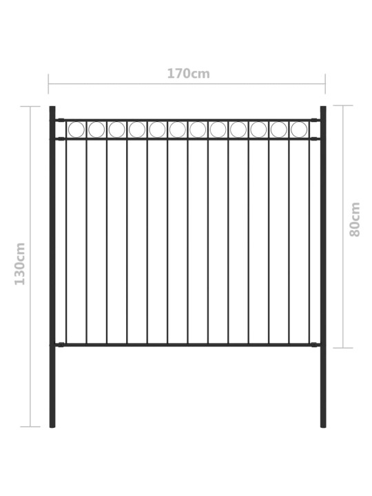 Aed, teras, 1,7 x 0,8 m, must