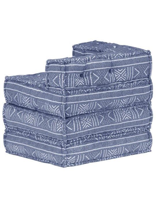 Modulaarne tumba, indigo, kangas