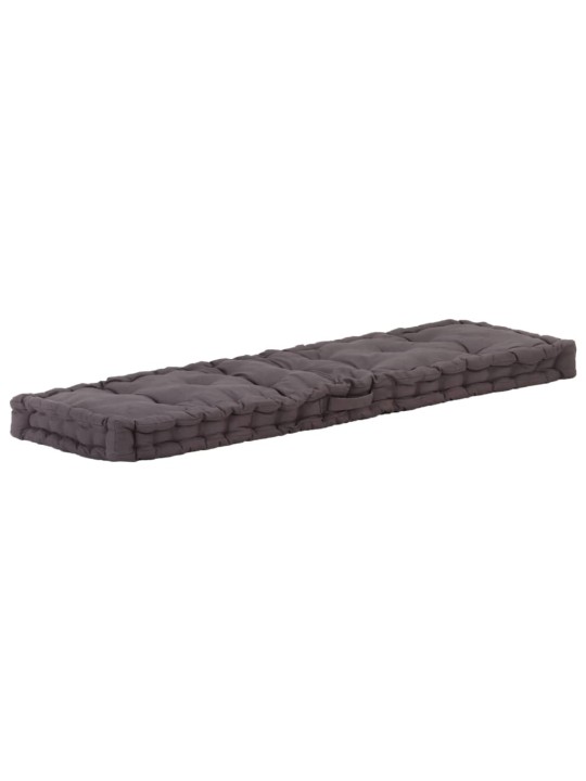 Euroaluse istumispadjad, 2 tk, puuvill, antratsiithall