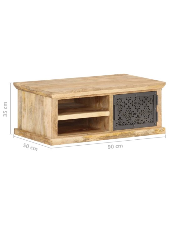 KOHVILAUD UKSEGA 90 X 50 X 35 CM TUGEVAST MANGOPUIDUST