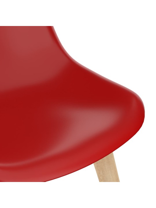 SÖÖGITOOLID 2 TK, PUNANE, PLAST