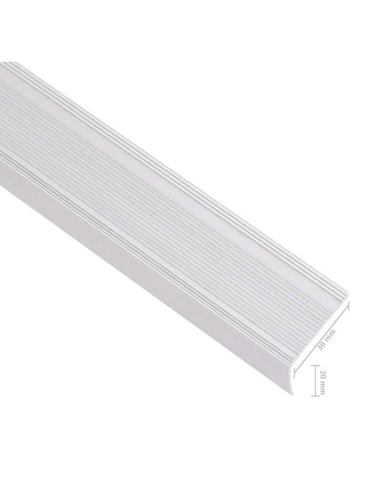 L-KUJULINE TREPILIIST 5 TK, ALUMIINIUM, 90 CM, HÕBEDANE