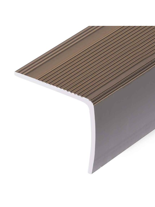 L-KUJULINE TREPILIIST 5 TK, ALUMIINIUM, 90 CM, PRUUN