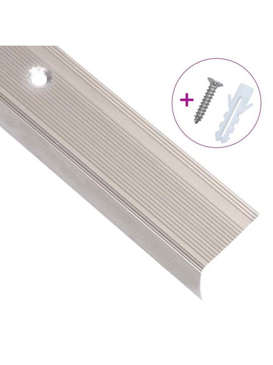 L-KUJULINE TREPILIIST 15 TK, ALUMIINIUM, 90 CM, ŠAMPANJA