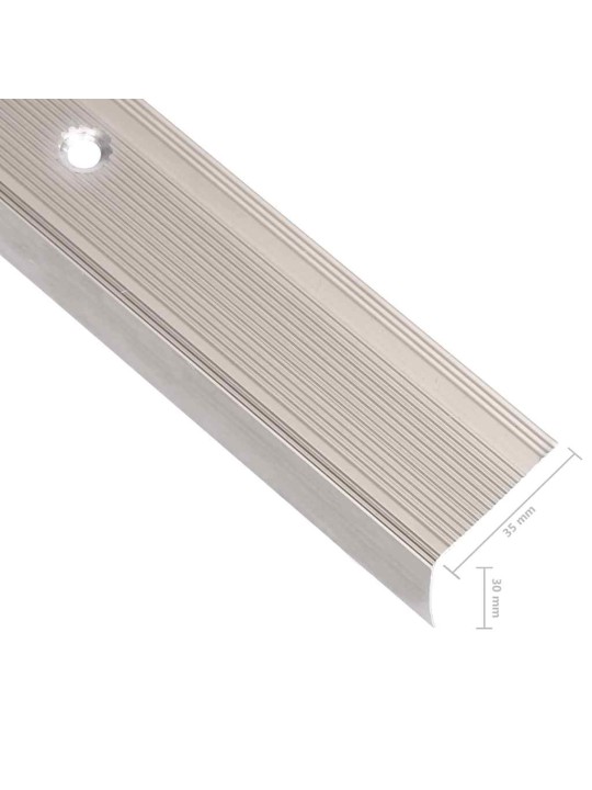 L-KUJULINE TREPILIIST 15 TK, ALUMIINIUM, 90 CM, ŠAMPANJA