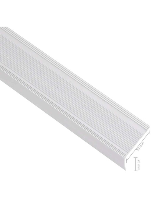 L-KUJULINE TREPILIIST 5 TK, ALUMIINIUM, 100 CM, HÕBEDANE