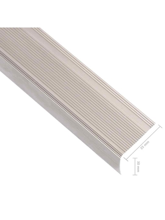 L-KUJULINE TREPILIIST 5 TK, ALUMIINIUM, 100 CM, ŠAMPANJA