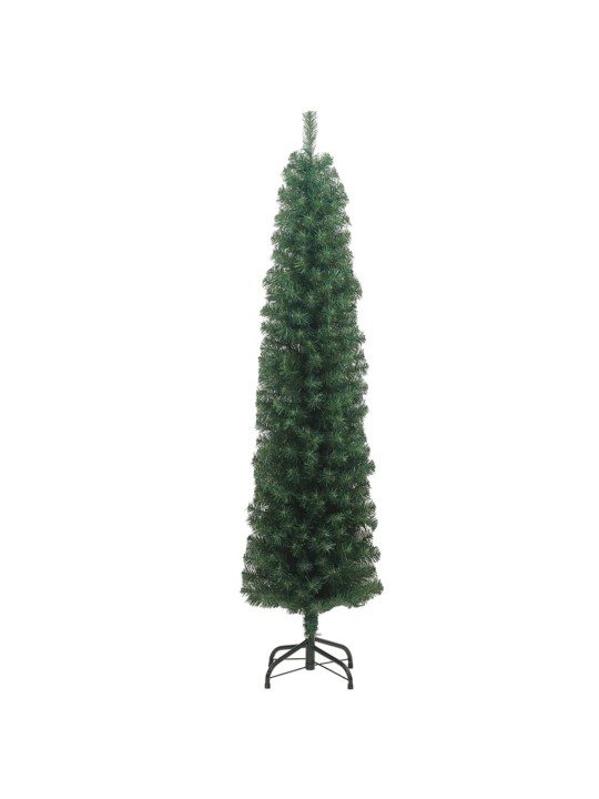 Kitsas kunstkuusk alusega, roheline, 240 cm, pvc