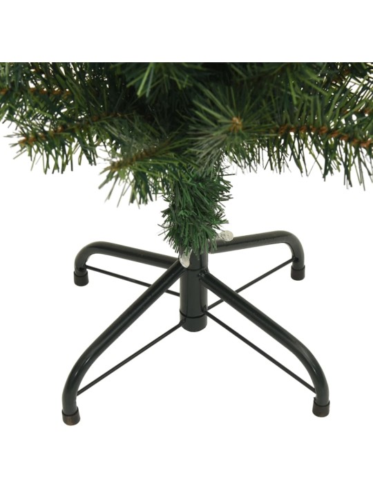 Kitsas kunstkuusk alusega, roheline, 240 cm, pvc