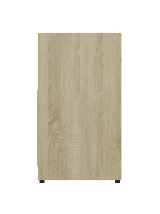 Vannitoakapp sonoma tamm 60x33x61 cm puitlaastplaat