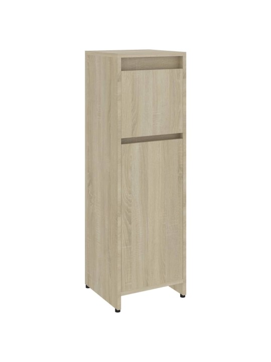 Vannitoakapp sonoma tamm 30 x 30 x 95 cm puitlaastplaat