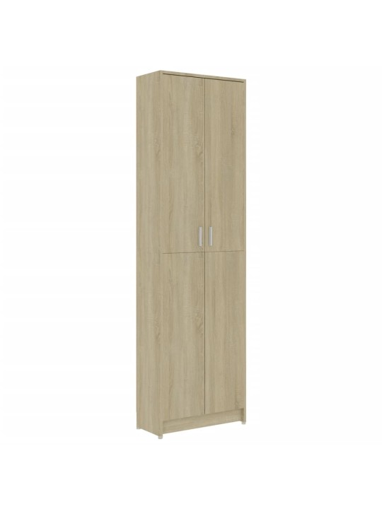 Esiku garderoob sonoma tamm 55 x 25 x 189 cm puitlaastplaat