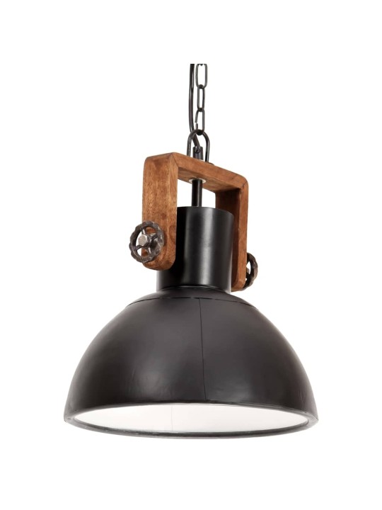 TÖÖSTUSLIK LAELAMP 25 W MUST, ÜMMARGUNE 30 CM E27