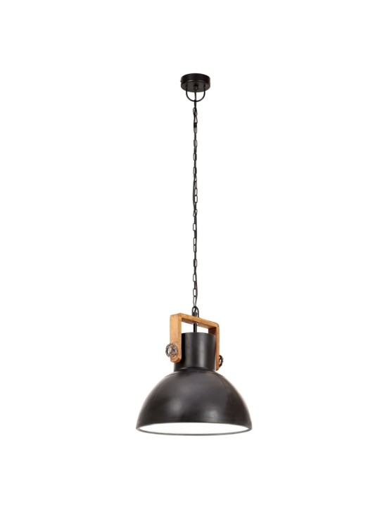 TÖÖSTUSLIK LAELAMP 25 W MUST, ÜMMARGUNE 30 CM E27