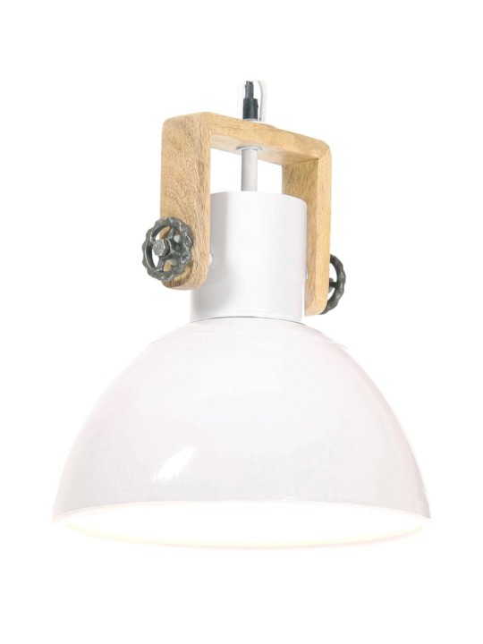 TÖÖSTUSLIK LAELAMP 25 W VALGE, ÜMMARGUNE 30 CM E27