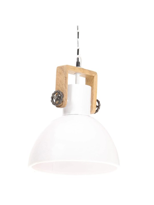 TÖÖSTUSLIK LAELAMP 25 W VALGE, ÜMMARGUNE 30 CM E27