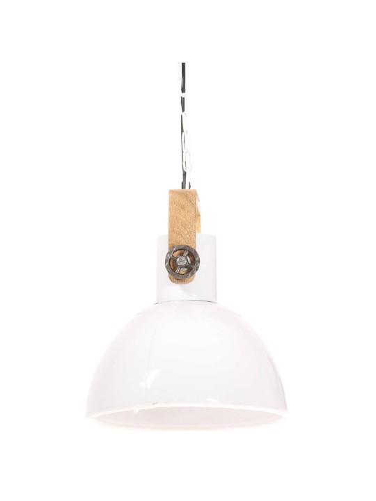 TÖÖSTUSLIK LAELAMP 25 W VALGE, ÜMMARGUNE 30 CM E27