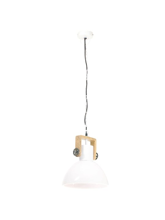 TÖÖSTUSLIK LAELAMP 25 W VALGE, ÜMMARGUNE 30 CM E27